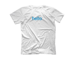 Man tshirt