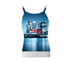 Woman strip tank
