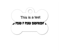 Dog Tag - Bone