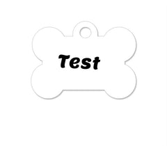 Dog Tag - Bone