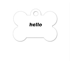 Dog Tag - Bone