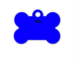 Dog Tag - Bone