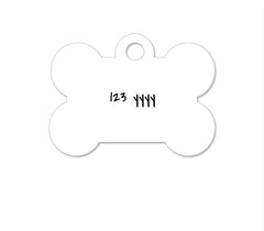 Dog Tag - Bone