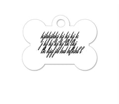 Dog Tag - Bone